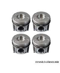 PİSTON SEKMAN TAKIM 1.4 C14NZ X14NZ X14SZ 14NV 78.10MM 8V (0.50) -NURAL-