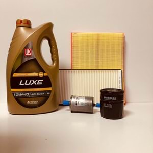 OPEL Astra F 1.6 1992 - 1998 Arası Benzinli Bakım Set Lukoil 10W40 Yağ Motocar Filtre