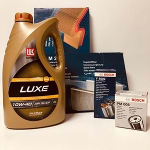 OPEL Astra F 1.7 1992 - 1998 Arası Dizel Bakım Set Lukoil 10W40 Yağ Bosch Filtre