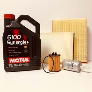 OPEL Astra G 1.4 1998 - 2010 Arası Benzinli Bakım Set Motul 10W40 Yağ Bosch Filtre