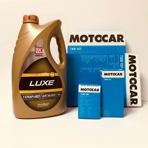 OPEL Astra G 1.4 1998 - 2010 Arası Benzinli Bakım Set Lukoil 10W40 Yağ Motocar Filtre