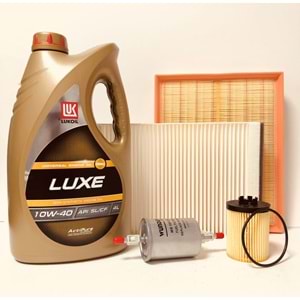 OPEL Astra G 1.4 1998 - 2010 Arası Benzinli Bakım Set Lukoil 10W40 Yağ Wunder Filtre