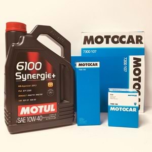 OPEL Astra G 1.6 1998 - 2010 Arası Benzinli Bakım Set Motul Yağ Motocar Filtre