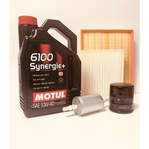 OPEL Astra G 1.6 1998 - 2010 Arası Benzinli Bakım Set Motul 10W40 Yağ Bosch Filtre