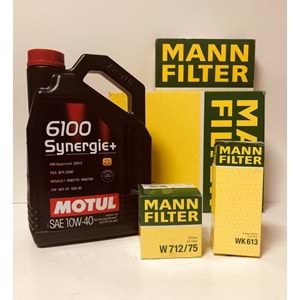 OPEL Astra G 1.6 1998 - 2010 Arası Benzinli Bakım Set Motul 10W40 Yağ Mann Filtre