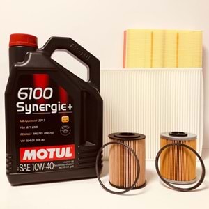 OPEL Astra G 1.7 1998 - 2010 Arası Dizel Bakım Set Motul 10W40 Yağ Filtron Filtre