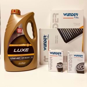 OPEL Astra G 1.7 1998 - 2010 Arası Dizel Bakım Set Lukoil 10W40 Yağ Wunder Filtre