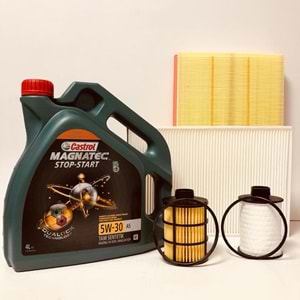 OPEL Astra H 1.3 2004 - 2014 Arası Dizel Bakım Set Castrol 5W30 Yağ Filtron Filtre