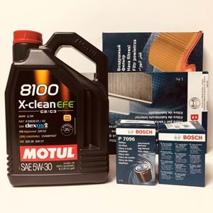 OPEL Astra J 1.3 2010 - 2019 Arası Dizel Bakım Set Motul 5W30 Yağ Bosch Filtre