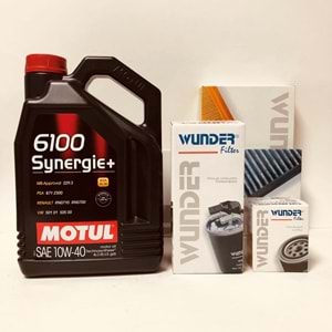 OPEL Corsa B 1.5 1.7 1993 -2002 Arası Dizel Bakım Set Motul 10W40 Yağ Wunder Filtre