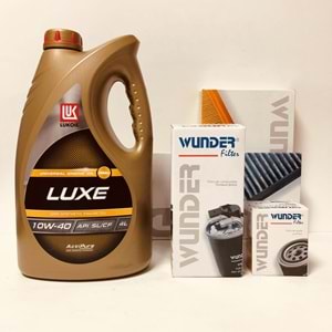 OPEL Corsa B 1.5 1.7 1993 -2002 Arası Dizel Bakım Set Lukoil 10W40 Yağ Wunder Filtre