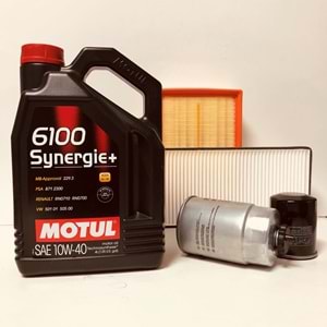 OPEL Corsa C 1.2 1.4 2001 -2006 Arası Benzinli Bakım Set Motul 10W40 Yağ Wunder Filtre