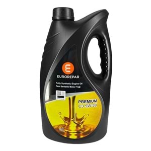 MOTOR YAĞI EUROREPAR 5W30 PREMIUM C3 4 LT -EUROREPAR-