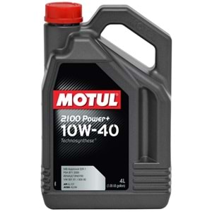 MOTOR YAĞI MOTUL 10W40 2100 POVER+ 10W40 4 LT -MOTUL-