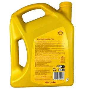 MOTOR YAĞI SHELL 10W40 HX5 4LT -SHELL-