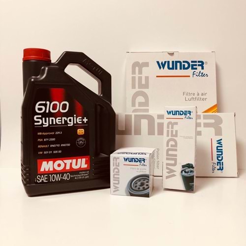 OPEL Astra F 1.7 1992 - 1998 Arası Dizel Bakım Set Motul 10W40 Yağ Wunder Filtre