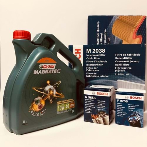 OPEL Astra G 1.7 1998 - 2010 Arası Dizel Bakım Set Castrol 10W40 Yağ Bosch Filtre