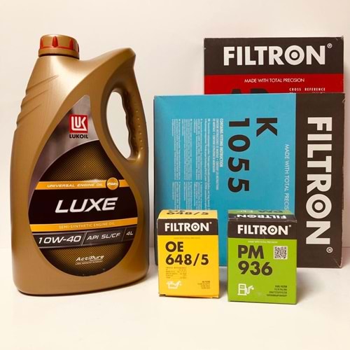 OPEL Astra G 1.7 1998 - 2010 Arası Dizel Bakım Set Lukoil 10W40 Yağ Filtron Filtre