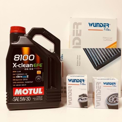 OPEL Astra H 1.3 2004 - 2013 Arası Dizel Bakım Set Lukoil 5W30 Yağ Wunder Filtre