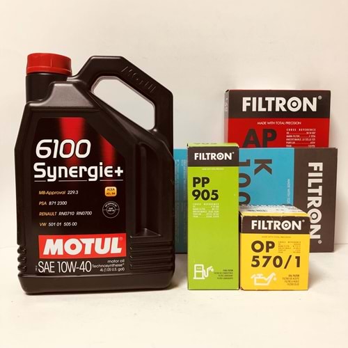 OPEL Corsa B 1.2 1.4 1993 -2002 Arası Benzinli Bakım Set Motul 10W40 Yağ Filtron Filtre