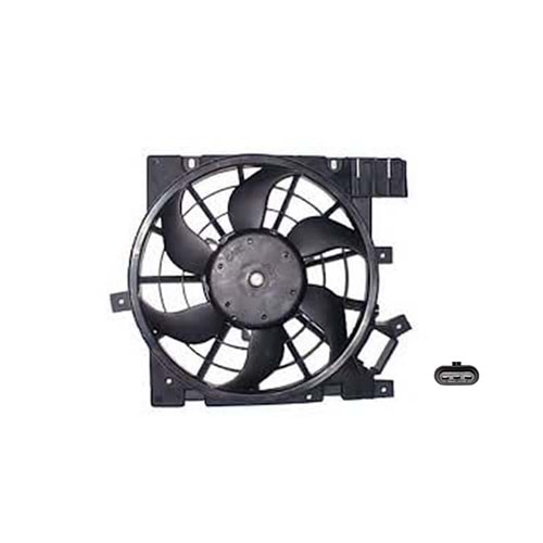 KLİMA FAN MOTOR VE DAVLUMBAZI KOMPLE ASTRA H Z13DTH 3FİŞLİ 04 06 -VEKA-