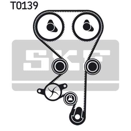 TRİGER SETİ OPEL X14XE Z14XE (Z16XE) Z18XE X18XER Z16YNG -SKF-