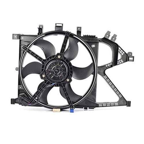 RADYATÖR FAN MOTOR VE DAVLUMBAZI KOMPLE CORSA C Z1.4XE AC -MGA