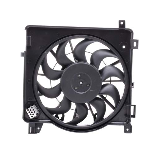 RADYATÖR FAN MOTOR VE DAVLUMBAZI KOMPLE ASTRA H Z13DTH 3 FİŞLİ REZİSTANSLI 04- -VEKA-
