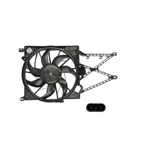 RADYATÖR FAN MOTOR VE DAVLUMBAZI KOMPLE ASTRA G 1.7 DİZEL 3FİŞLİ REZİSTANSLI -KALE-