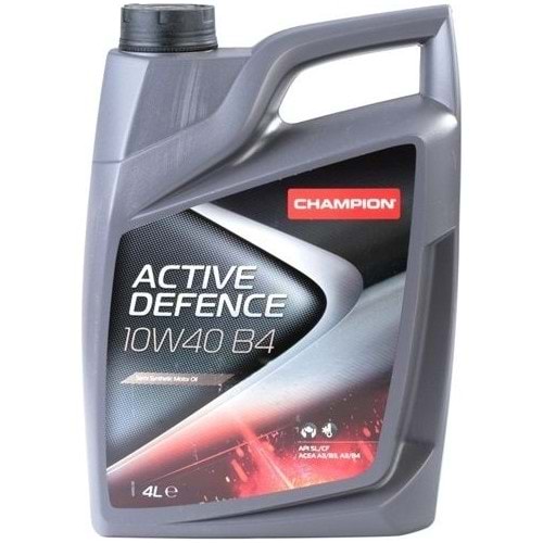 MOTOR YAĞI 10W40 ACTİVE DEFENCE 4 LİTRE -CHAMPION-
