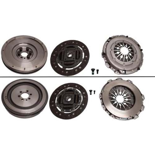 VOLANT+DEBRİYAJ SETİ SABİT 1.9 ASTRA H -WOLMERK-