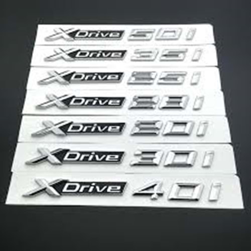 Yazı SDRIVE 28i Bagaj Krom SDRIVE 28i -ORPA-