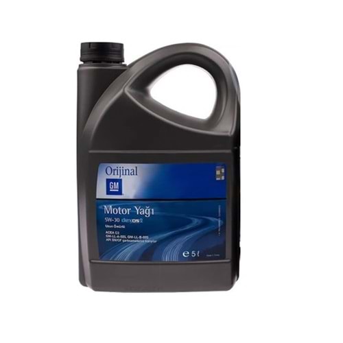 MOTOR YAĞI 5W-30 DEXOS 2 5 LİTRE -GM-
