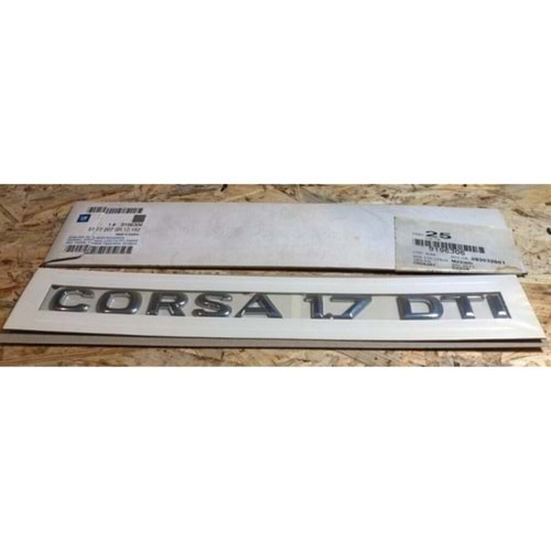 YAZI CORSA 1.7 OPEL-CORSA -ORPA-