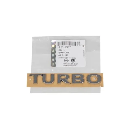 YAZI TURBO D Y.M OPEL -ORPA-