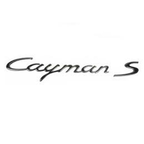 YAZI CAYMAN S (SİYAH) PORSCHE -ORPA-