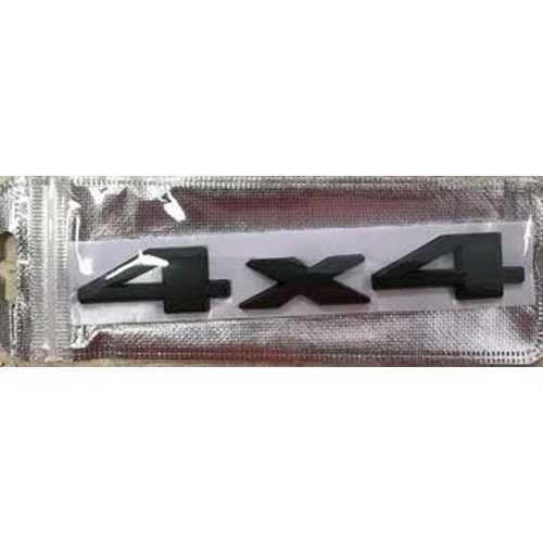 YAZI 4X4 SİYAH MUHTELİF -ORPA-