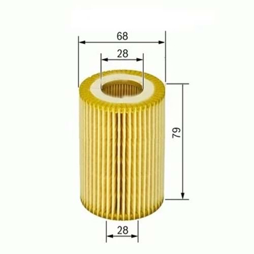YAĞ FİLTRESİ OMEGA B 2.5 X25DT -FILTRON-