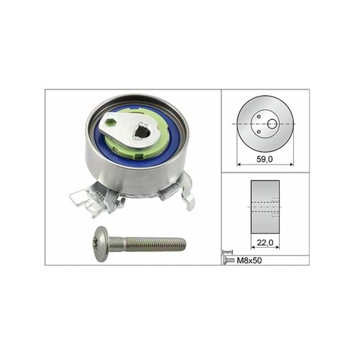 TRİGER GERGİ BİLYASI METAL X16XEL Z16XE -İNA-