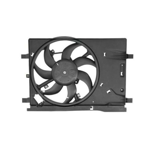 RADYATÖR FAN MOTOR VE DAVLUMBAZI KOMPLE CORSA D -VEKA-