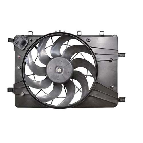 RADYATÖR FAN MOTOR VE DAVLUMBAZI KOMPLE ASTRA J CRUZE 4 FİŞLİ REZİDANSLI -MGA-