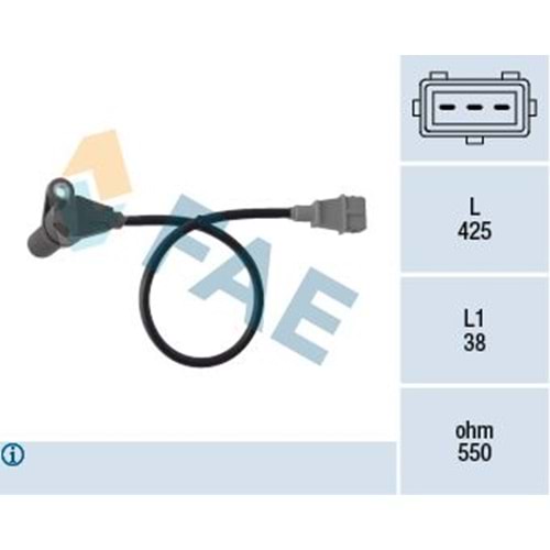KRANK DEVİR SENSÖRÜ F14S3 F14D3 F16D3 A16DMS C14SE -FAE-