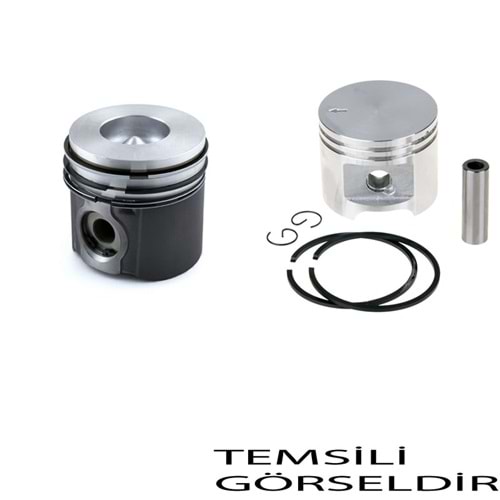 PİSTON SEKMAN TAKIM 1.4 KALOS LACETTİ 1.4 16V F14D3 (77.85mm ( 0.50) -KİNG-