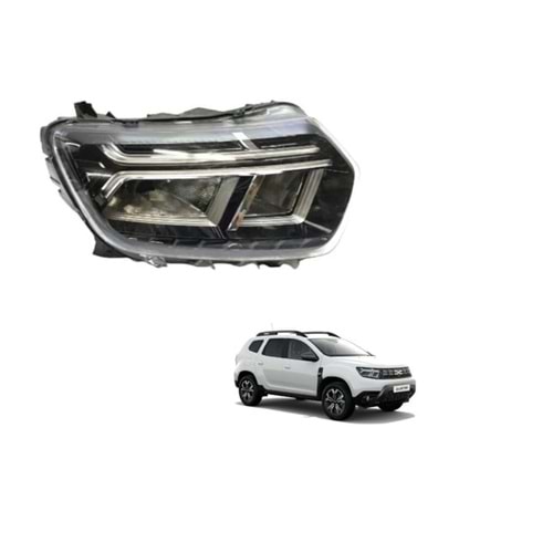 FAR DUSTER XJD LEDLİ BEYAZ ÇİZGİLİZMOTORLU (SAĞ) -23