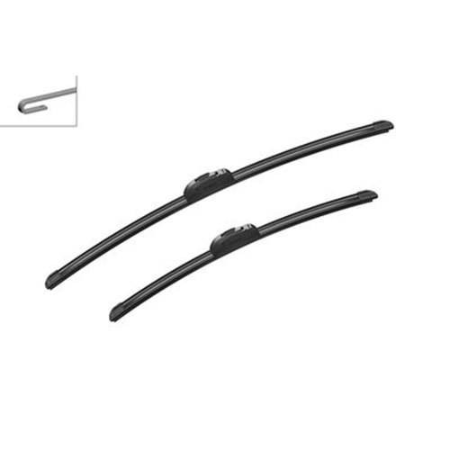 SİLECEK SÜPÜRGESİ TAKIM VECTRA C OMEGA B ( ÖN ) MUZ (600/475mm) -BOSCH-