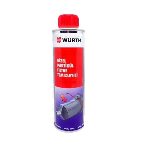 PARTİKÜL TEMİZLEYİCİ MOTOR İÇİ DİZEL 300ML -WÜRTH-