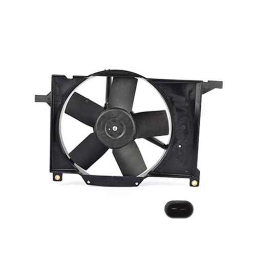 RADYATÖR FAN MOTOR VE DAVLUMBAZI KOMPLE OPEL ASTRA F 1.6 X16XEL 2 FİŞLİ 93-01 -BSG-