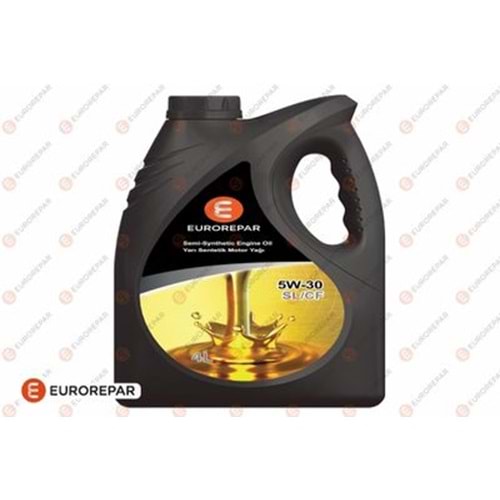 MOTOR YAĞI EUROREPAR 5W30 API SL/CF 4 LT -EUROREPAR-
