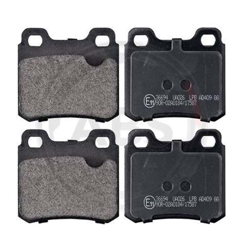 FREN BALATASI VECTRA A ASTRA F 2.0 DİSK (ARKA) 88-96 -APATEC-