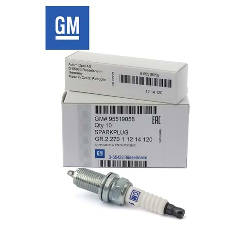 ATEŞLEME BUJİSİ Z12XEP Z14XEP Z16XEP Z16XER (TEK TIRNAK İNCE) -GM-